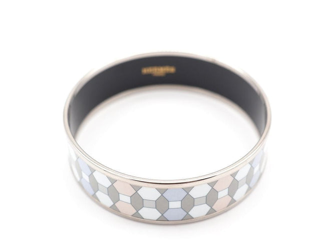 Bracelet Bracelet Hermès avec de l'email et métal blanc 58 Facettes