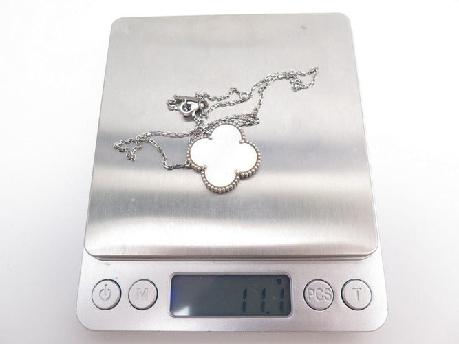 Collier collier VAN CLEEF & ARPELS magic alhambra pendentif nacre or 18k 58 Facettes 271817