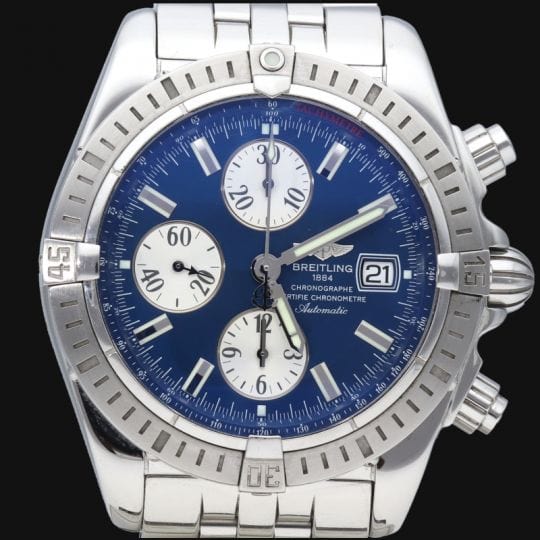 Montre Breitling Montre Chronomat Evolution Chronograph 58 Facettes MT39946