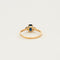 Bague 50 Bague or jaune saphir et diamants 58 Facettes AB29