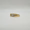 Bague 54 Bague or jaune, diamant rond et diamants baguettes 58 Facettes