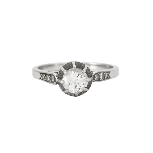 Bague 54 Bague Solitaire Diamant 58 Facettes 230456