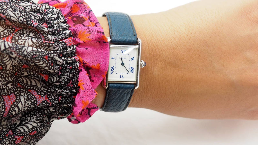 Montre Montre Must de Cartier en argent 58 Facettes 32665