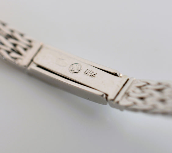 Montre Jaeger-LeCoultre - Montre femme or blanc et diamants, vers 1960 58 Facettes JLC-400