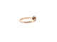 Bague 55 bague juliette juju j0303p 6mm en or rose 18k & diamants 0.45ct 58 Facettes 267117