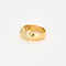 Bague 56 Bague or jaune sertie de 19 diamants de 0,09 ct (1.71ct au total) 58 Facettes 1-0000212/1