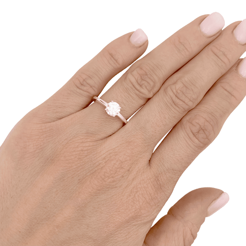 Bague 50 Bague MESSIKA, "Emotion", diamant, or blanc. 58 Facettes 34543