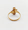 Bague 53 Bague toi et moi antique en or 18k et diamants taille roses 58 Facettes A06393