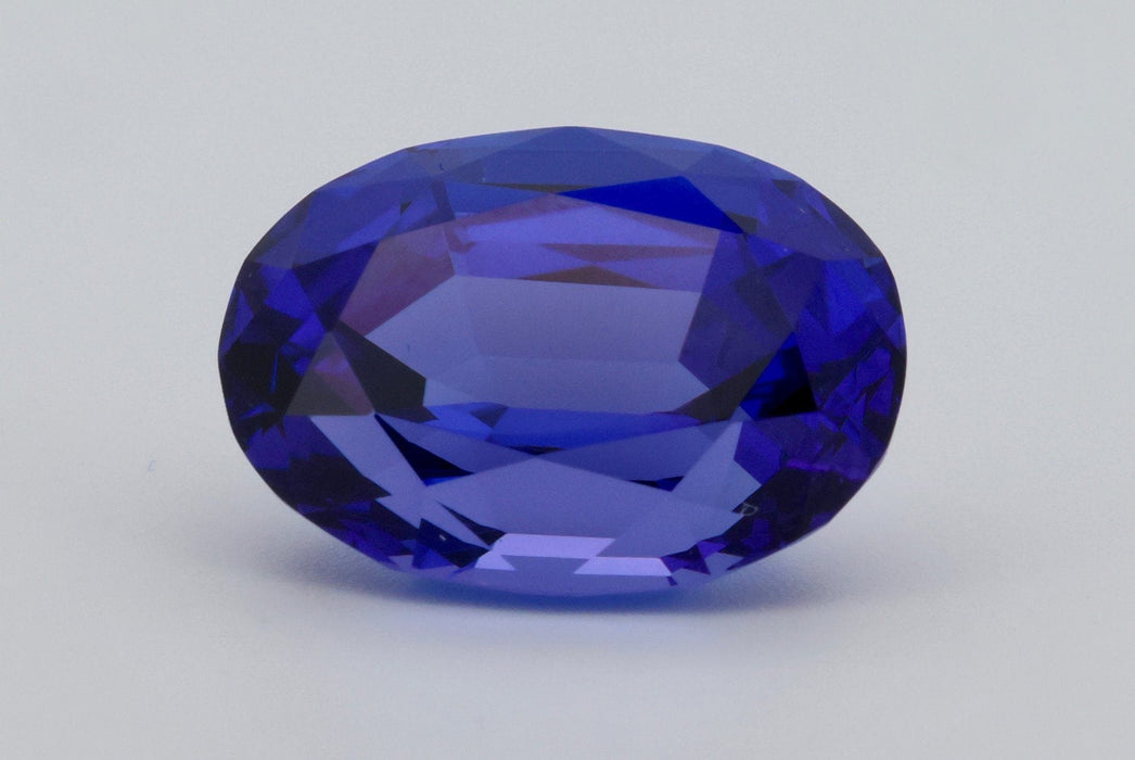 Gemstone Tanzanite 15.54cts non chauffée certificat Lotus 58 Facettes