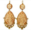 Boucles d'oreilles Boucles d'oreilles en or avec camées antiques 58 Facettes 7654