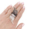 Bague 51 Bague Boucheron, "Animaux de Collection : "Cypris, le Cygne", or blanc, saphirs, diamants, rubis. 58 Facettes 34866