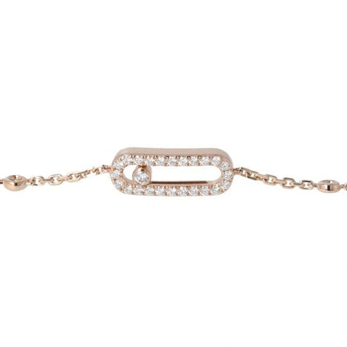 Bracelet Bracelet 'Move Uno Pavé' 58 Facettes 3740