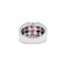 Bague 58 Bague or blanc, rubellite, diamants 58 Facettes 220447R