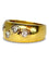 Bague 54.5 Bague or jaune et diamants 0,75 ct 58 Facettes 1152