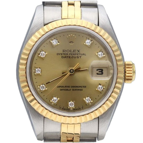 Montre Rolex Montre Date Just 26 mm 58 Facettes MT42555