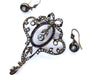 Boucles d'oreilles Parure boucles d'oreilles et pendentif 58 Facettes