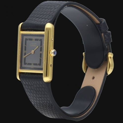 Montre Cartier Montre Tank Vermeil 58 Facettes MT41707