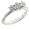 Bague 52.5 Bague en or blanc 3 diamants 58 Facettes AG-201037