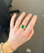Bague 51 Bague émeraude et diamant de Zambie de 6,65 carats 58 Facettes