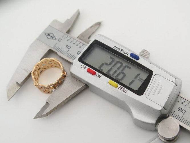 Bague 53 bague PIAGET extremely dentelle en or rose 18k diamants t53 58 Facettes 264232