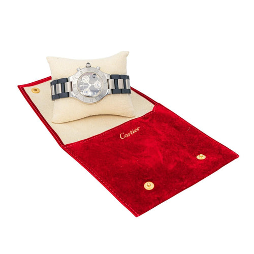 Montre Cartier Montre 21 Chronoscaph Acier 58 Facettes 4289523RV