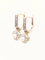 Boucles d'oreilles Boucles d'oreilles dormeuses anciennes diamants perles 58 Facettes 1199.5