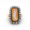 Bague 54 Bague Camée et Diamants - Époque Victorienne 58 Facettes 455