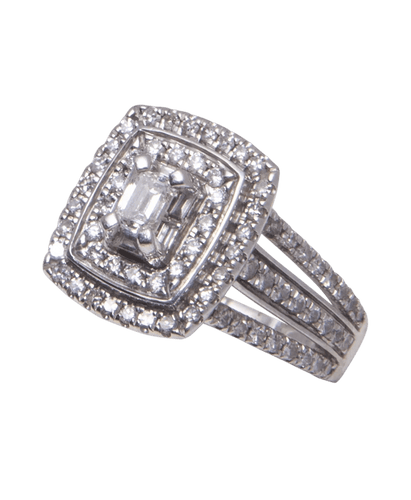 Bague Archi Duchesse Or blanc 18K Diamant