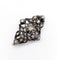 Broche Broche victorienne argent et or jaune fleurs, diamants 58 Facettes A05507