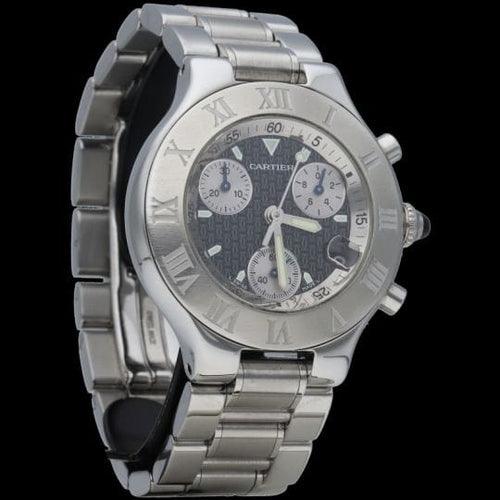 Montre Cartier Montre Must 21 Chronoscaph 58 Facettes MT40833