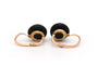 Boucles d'oreilles Boucles d'oreilles Napoléon III en or rose serties de jais 58 Facettes B307
