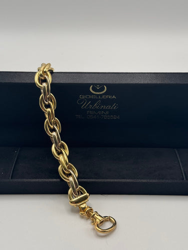 Bracelet Bracelet vintage en or 18 carats 58 Facettes