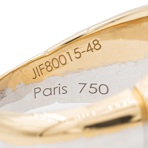 Bague 48 Fred Bague Bicolore  Or jaune, Or blanc 58 Facettes 2609079CN