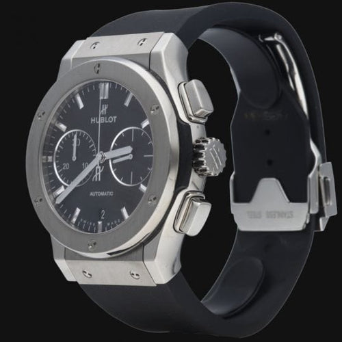 Montre Hublot Montre Classic Fusion Chronographe Titane 45 58 Facettes MT38538