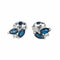 Boucles d'oreilles Boucles d'oreilles Or blanc Saphir, Diamant 58 Facettes 4479173CN