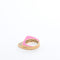 Bague 44 RAINBOW K - Bague Handcuff Pink Or jaune et Diamants 58 Facettes 85789