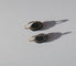 Boucles d'oreilles Boucles d’oreilles dormeuses anciennes en or rose 18 carats et jais noir 58 Facettes