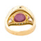 Bague 56 Bague Or jaune Rubis, Diamant 58 Facettes 4002852CN
