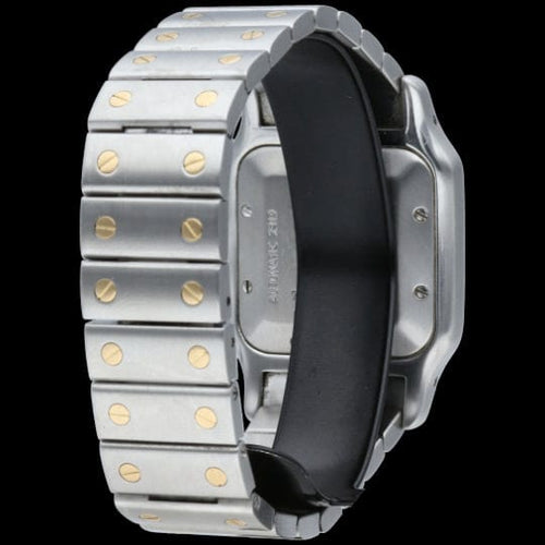 Montre Cartier Montre Santos Galbee Or Jaune 18K / Acier 58 Facettes MT42135