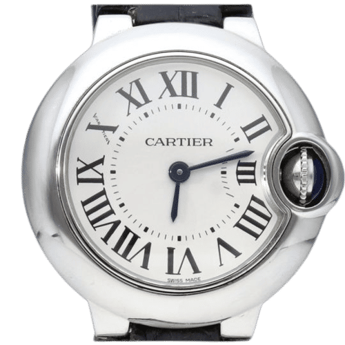 Montre Cartier Montre Ballon Bleu De Cartier 28Mm Quartz 58 Facettes MT43379