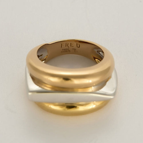 Bague 51 Fred Succes  Bague en trois ors 58 Facettes NAR0893X4