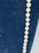 Collier Collier Art Déco perles de culture en chute, fermoir or blanc et diamants 55 cm 58 Facettes