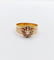 Bague 54.5 Bague marguerite antique en or rose 18k ornée de perles 58 Facettes A06486