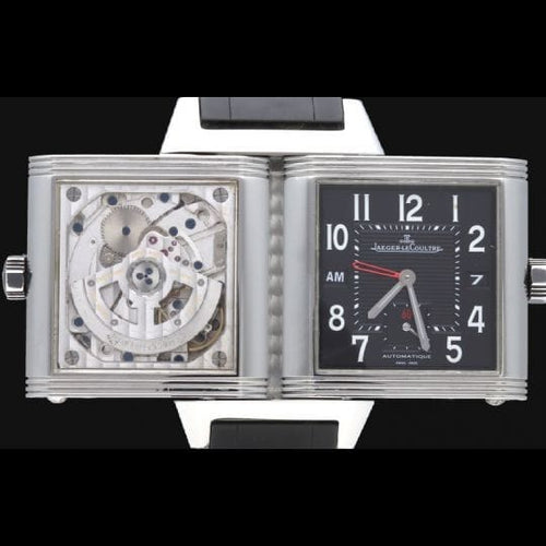 Montre Jaeger Lecoultre Montre Reverso Squadra Hometime Gmt 58 Facettes MT44231