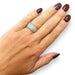 Bague 54 Bague 2 ors pavage diamants 58 Facettes 330