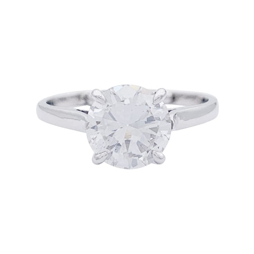 Bague 54 Bague solitaire diamant. 58 Facettes 32709