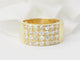 Bague 58 Bague ruban en or jaune et diamants 58 Facettes 33459