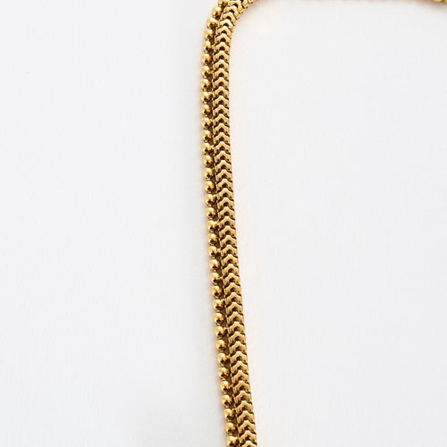 Collier Collier de passementerie or jaune 58 Facettes VAN0114