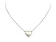 Collier collier VAN CLEEF & ARPELS chanceux alhambra coeur nacre ou 18k 58 Facettes 268918