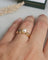 Bague 51 Bague or jaune perle 58 Facettes 683